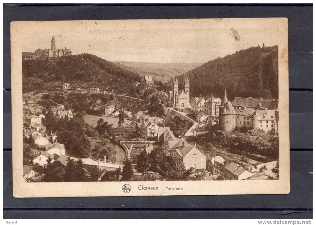 27889    Lussemburgo,  Clervaux,  Panorama,  VG  1928 - Clervaux