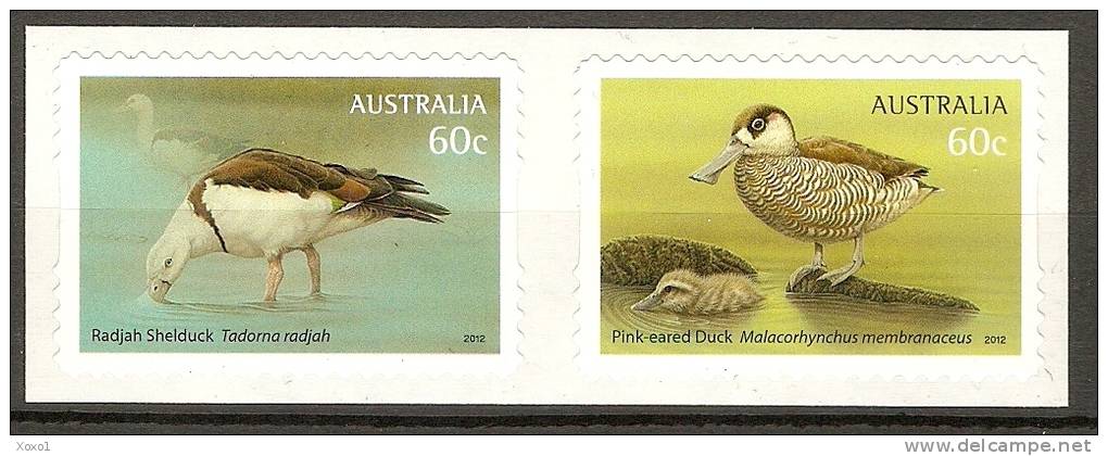 Australi&#1072; 2012 Birds Ducks 2v  MNH ** - Entenvögel