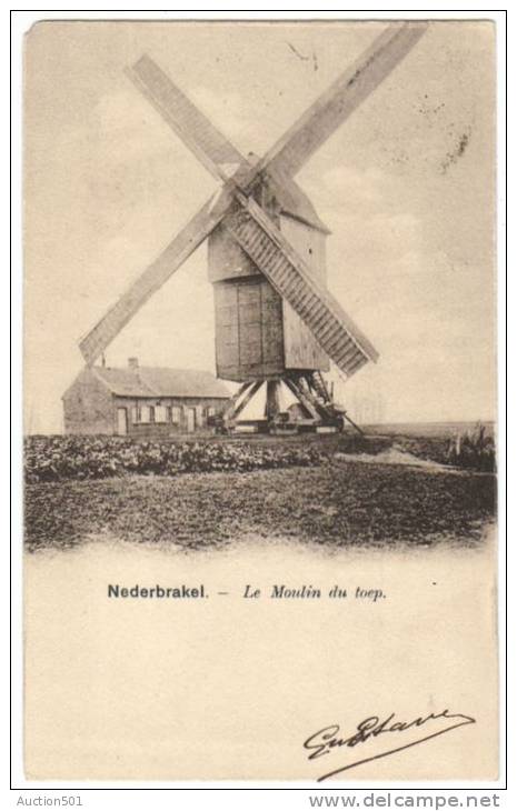 08822g MOULIN Du TOEP - Nederbrakel - 1903 - Brakel