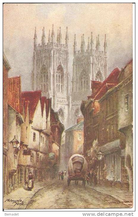 YORK .. FROM ORIGINAL WATER COLOUR DRAWINGS BY TOM DUDLEY - York