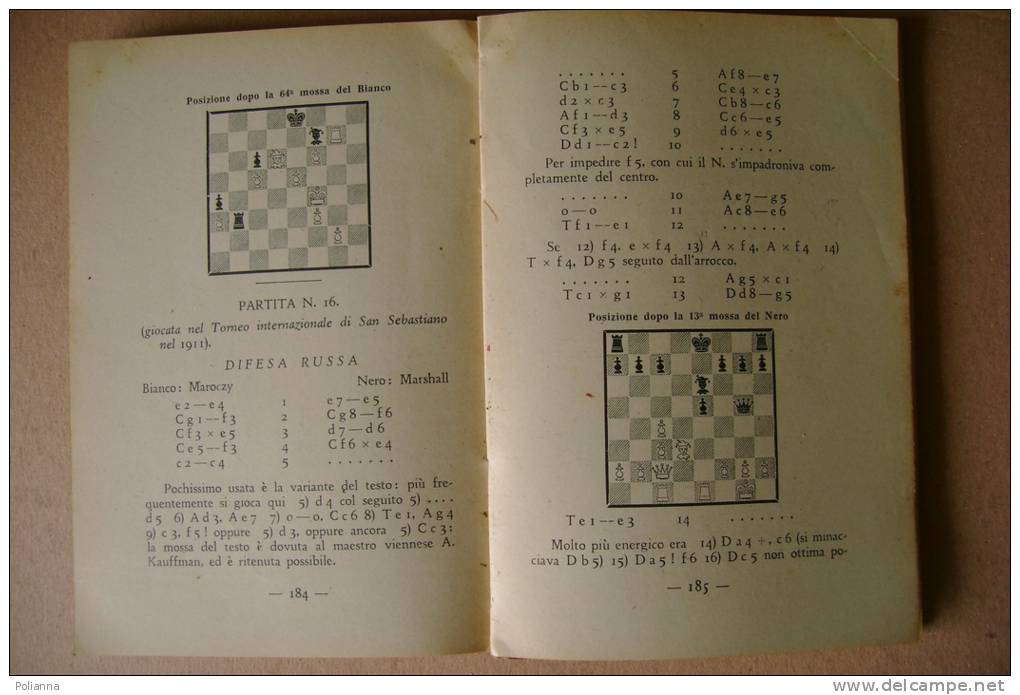 PER/19  G.Padulli GLI SCACCHI Corticelli 1940 - Giochi