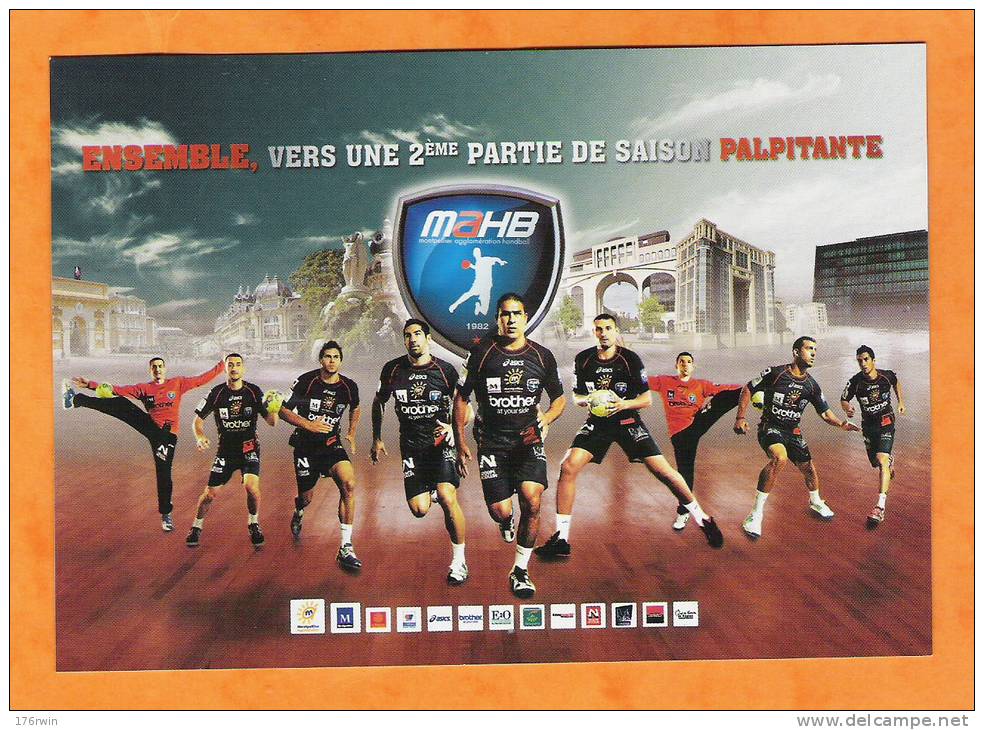 CPub  MONTPELLIER  HANDBALL Calendrier Demi-saison 2011-2012 - Pallamano