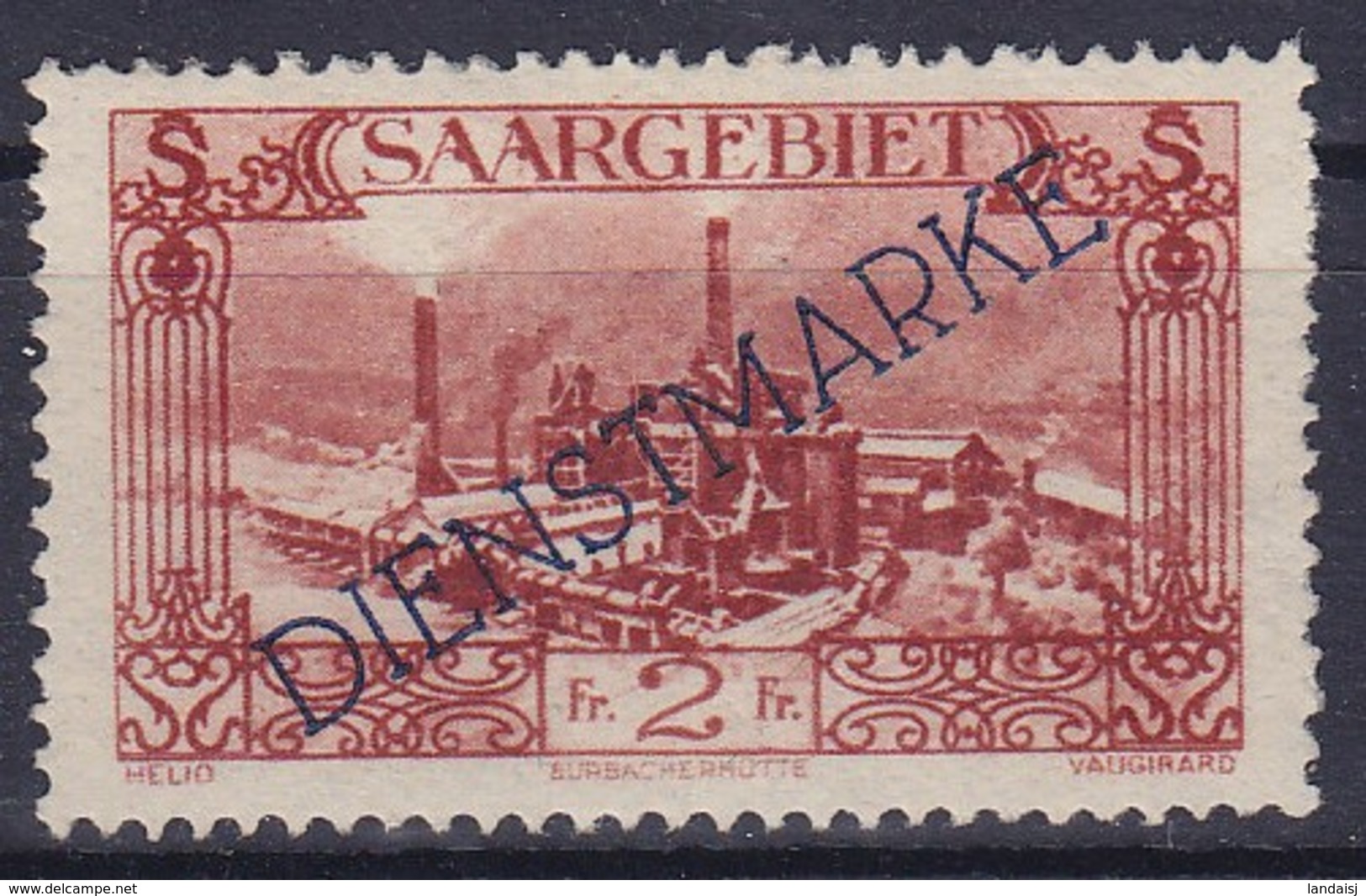 Sarre Timbres Service      "Dienstmarke"  N°26** - Dienstzegels