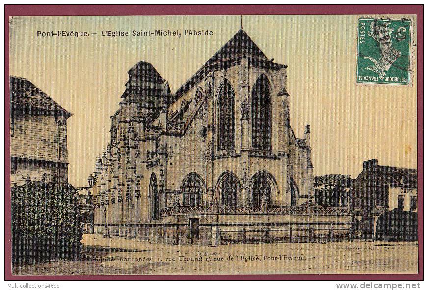 14 - PONT L'EVEQUE - L'Eglise Saint Michel, L'abside - Pont-l'Evèque