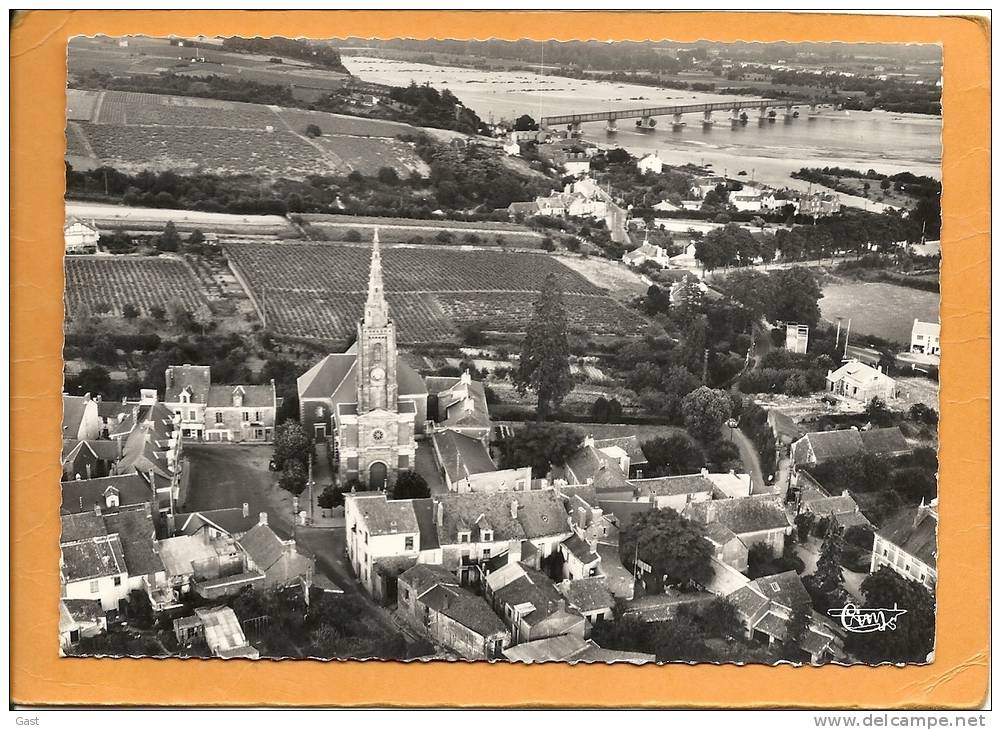 44  MAUVES  SUR  LOIRE    VUE  AERIENNE - Mauves-sur-Loire