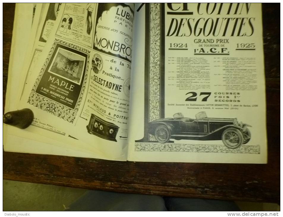 1926 Pubs automobiles ; A bord dirigeable NORGE ;RIO-de-JANEIRO (Brésil) important documentaire ; INDOCHINE