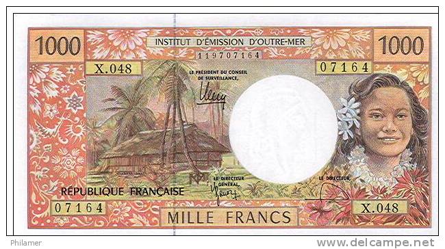 X.048 Nouvelle Caledonie Billet Monnaie IEOM 1000 Francs Signatures 2012 NEUF UNC - Nouméa (New Caledonia 1873-1985)