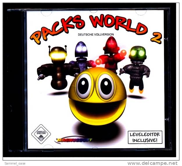 PC - Spiel Für Kinder  -  Packs World 2 ( Wie PacMan ) , Neu + OVP - PC-Spiele