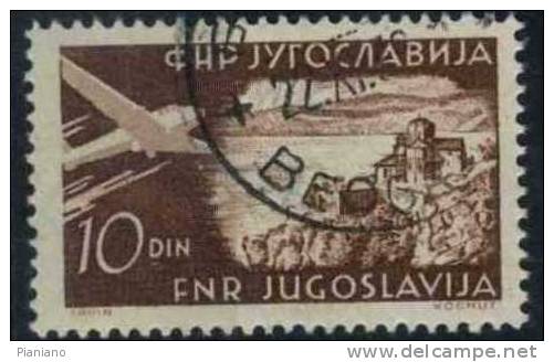 PIA - JUGOSLAVIA - 1951-52 : Vedute Diverse  - (Yv P.A. 36) - Posta Aerea