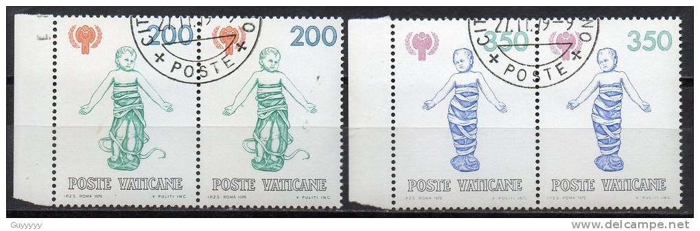 Vatican - 1979 - Yvert N° 685 à 688 - Usati