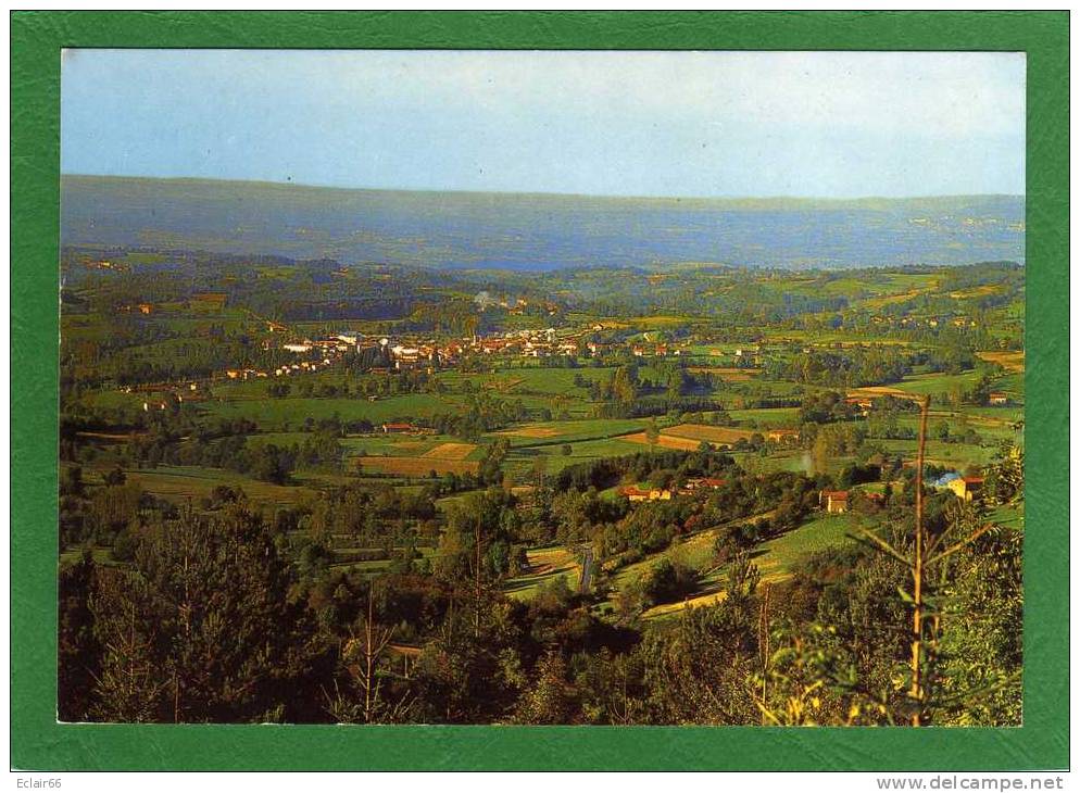 63 Cunlhat--vue Generale Panoramique Sud De CUNLHAT Et Ses Environs CPM Année 1973 - Cunlhat