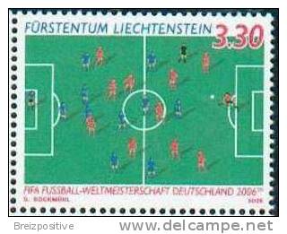 Liechtenstein 2006 - Coupe Du Monde De Football Allemagne 2006 / Soccer World Cup Germany 2006 - MNH - 2006 – Germania