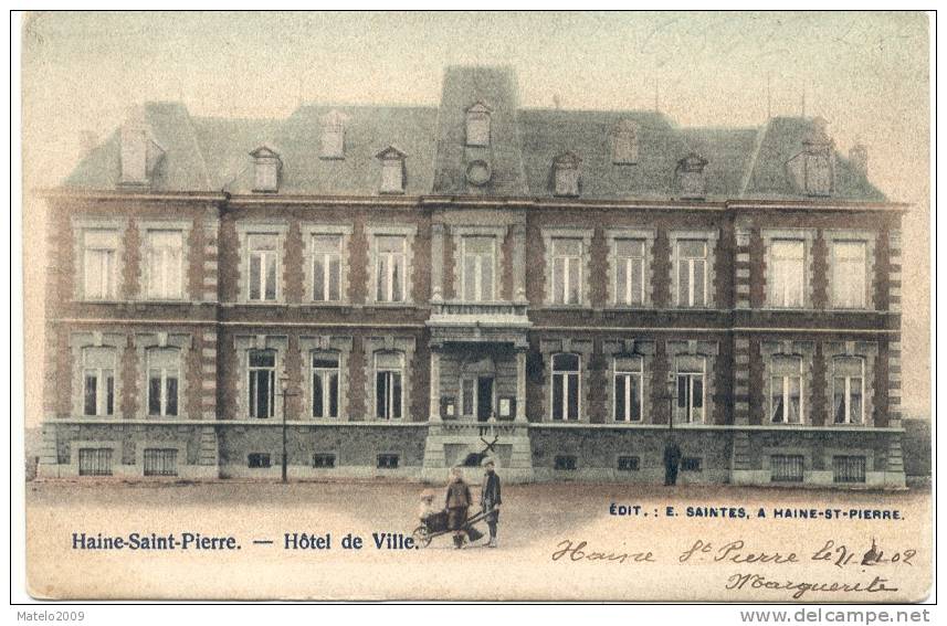 HAINE Saint PIERRE (7100) Hotel De Ville - La Louvière