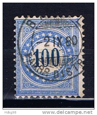 CH Schweiz 1878 Mi 8 Portomarke - Franchise