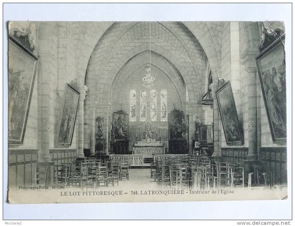 LATRONQUIERE - Intérieur De L'Eglise - Latronquiere