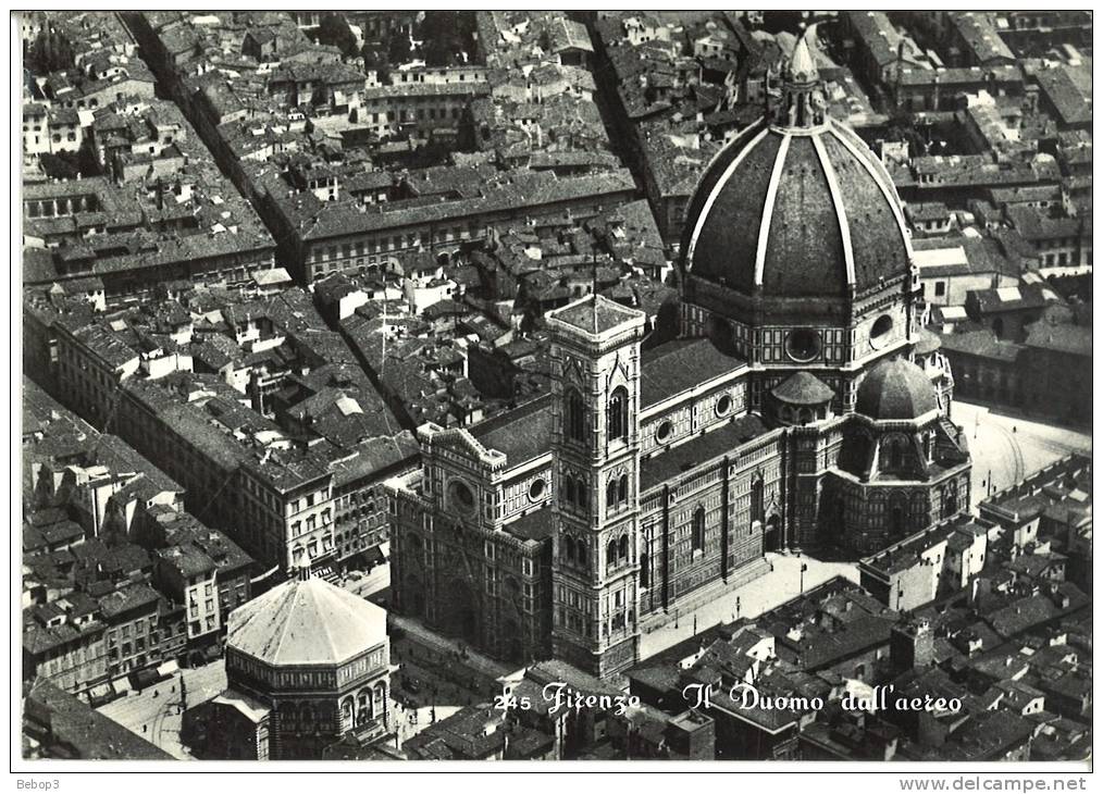 Italie - Florence Firenze, Il Duomo Dall´aereo - Firenze