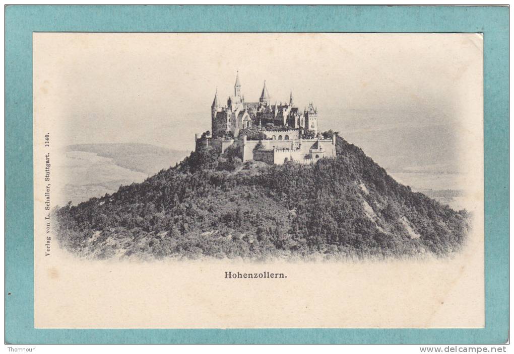 HOHENZOLLERN.  -  BELLE CARTE  PRECURSEUR  - - Hechingen