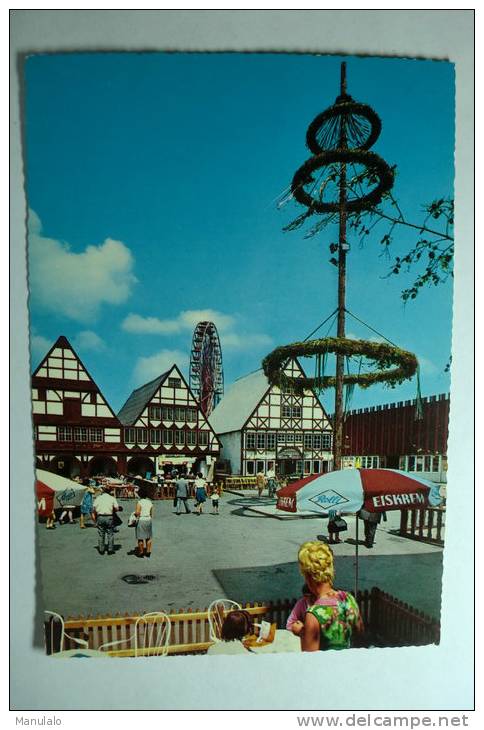 Dortmund - Westfalenpark Mit Festlichem Marktplatz In Der Alten Stadt - Dortmund