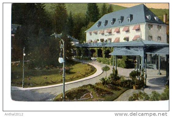 AK Litho Hotel Nassauer Hof Nassau Laterne Verlag Fischer & Krämer Eltville 1906 - Nassau