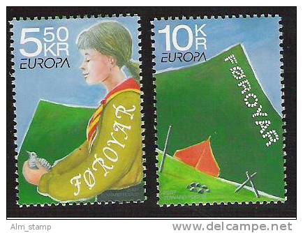 2007 Färöer  Mi.  407-8 ** MNH  Europa - 2007