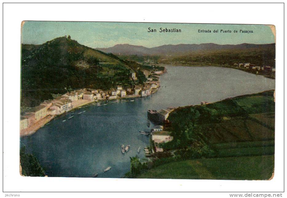 Espagne: San Sebastian, Entrada Del Puerto De Pasajes (12-1598) - Álava (Vitoria)