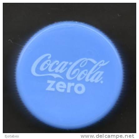 18   URUGUAY- 3 Tapitas De Plástico- Coca Cola- Zero (verde,negro,celeste) - Limonade