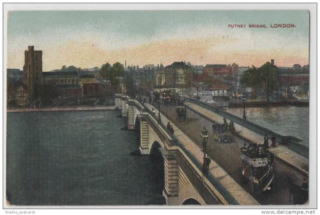 Putney Bridge - London - England - Bridges