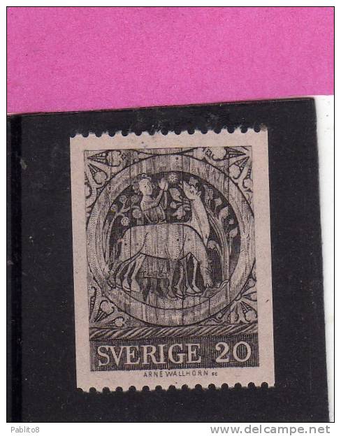 SWEDEN - SVERIGE - SVEZIA 1970 DADESJO CHURCH PAINTING - DIPINTO NELLA CHIESA MNH - Neufs