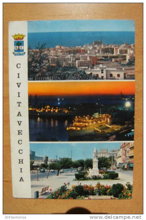 CARTOLINA  Di CIVITAVECCHIA  VIAGGIATA    A305 - Civitavecchia