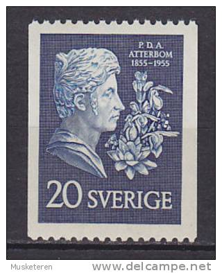 Sweden 1955 Mi. 411 C     20 Ö Todestag Von Per Daniel Amadeus Atterbom, Dichter & Literaturhistoriker MNH** - Neufs