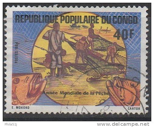 REP- Du CONGO   N°741__OBL VOIR SCAN - Gebraucht