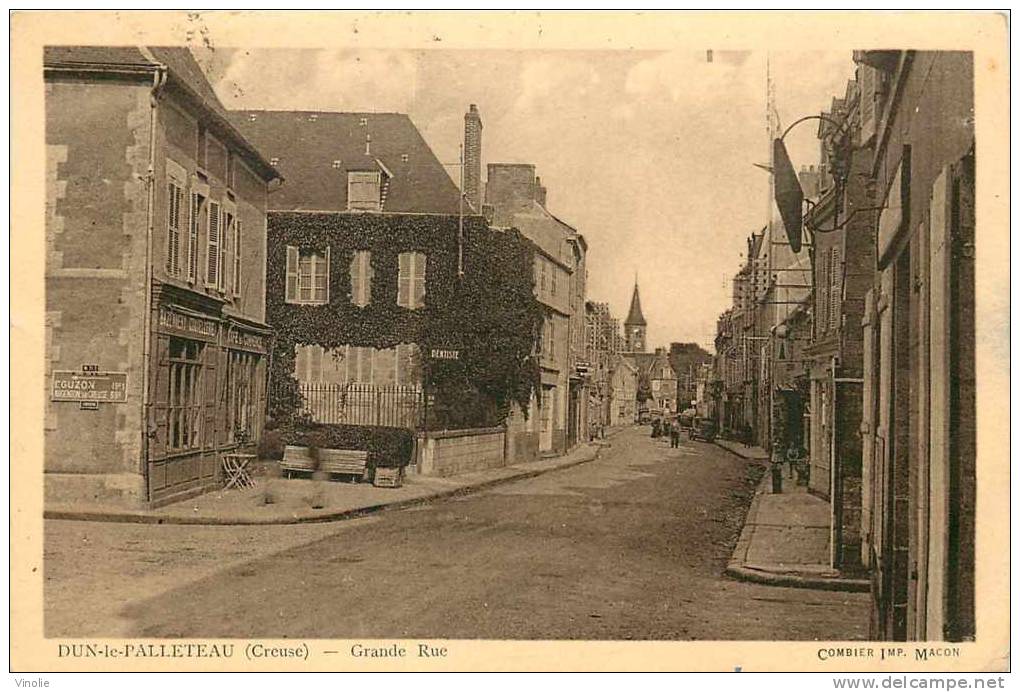 Creuse : Réf : D-12-1824 : Dun Le Palleteau - Dun Le Palestel