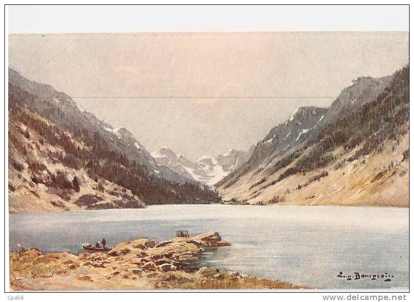 PRIX En BAISSE - Vente DIRECTE: LAC De GAUBE -  Bourgeois - Illustrateur - Pyrénéees S. XXVI N°7 - Bourgeois