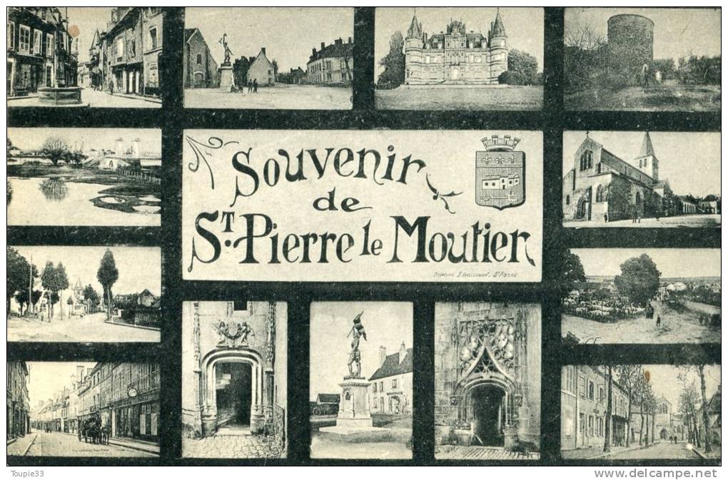 Saint Pierre Le Moutier Multivues - Saint Pierre Le Moutier