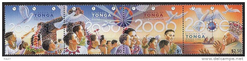 TONGA  -MIllénium - 4v Neufs*** (MNH SET) - Tonga (1970-...)