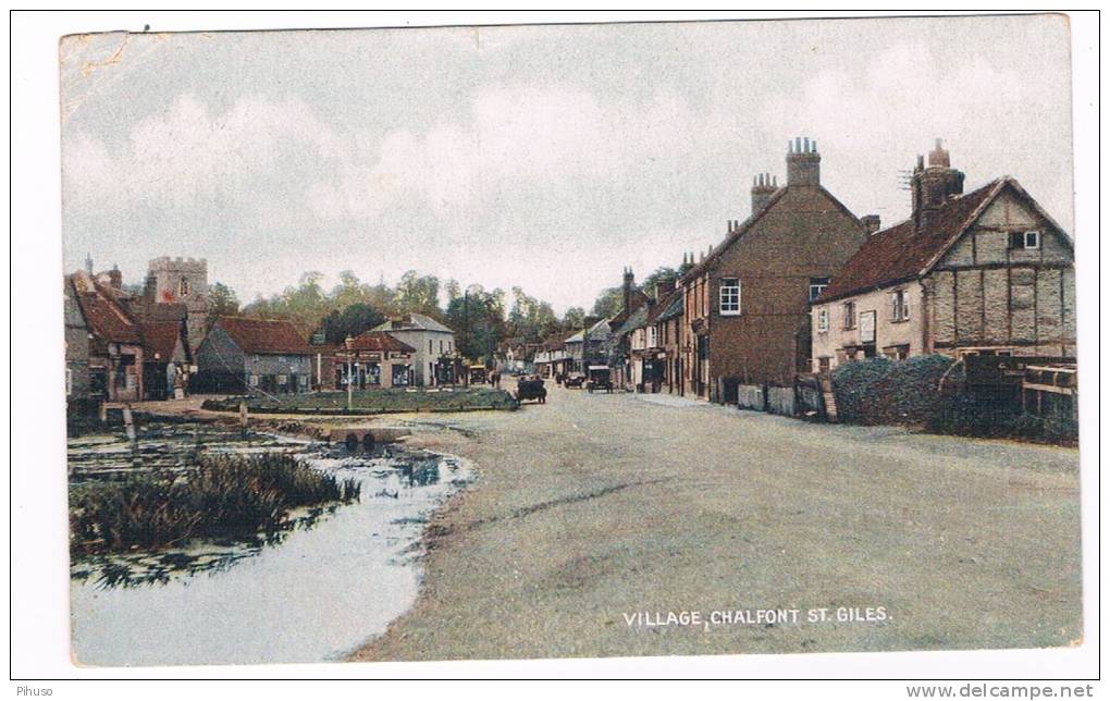UK1356 :  CHALMONT St. GILLES : Village - Buckinghamshire