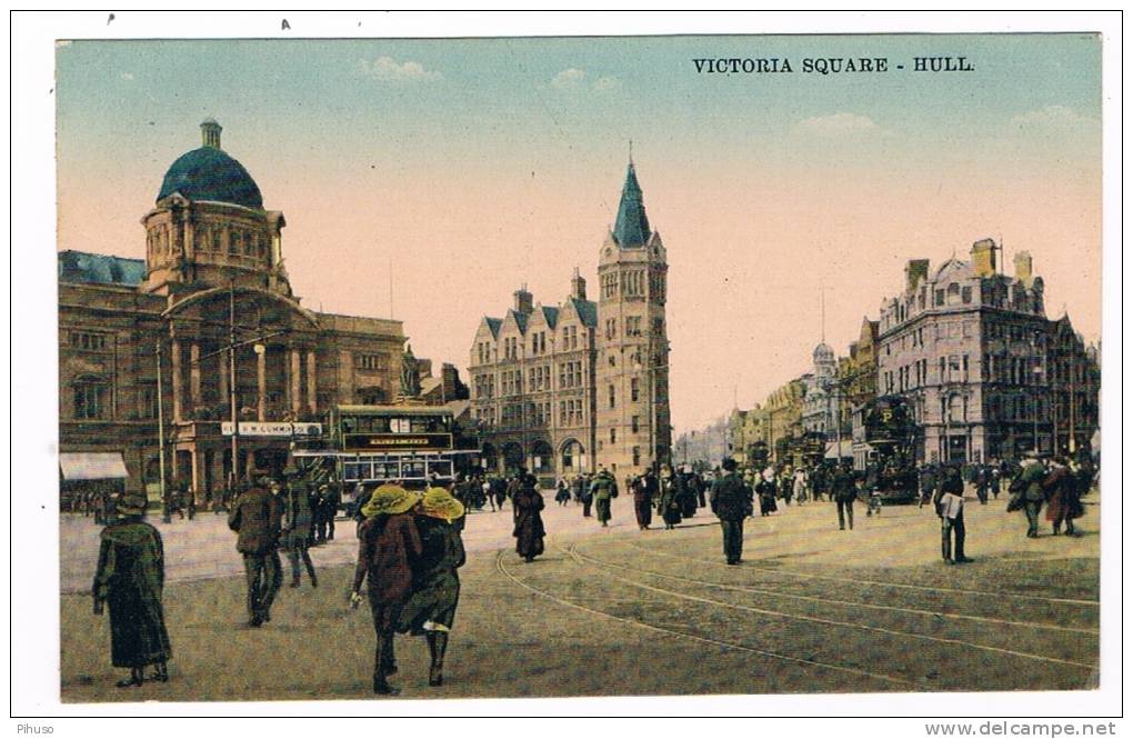 UK1396:    HULL : Victoria Square - Hull