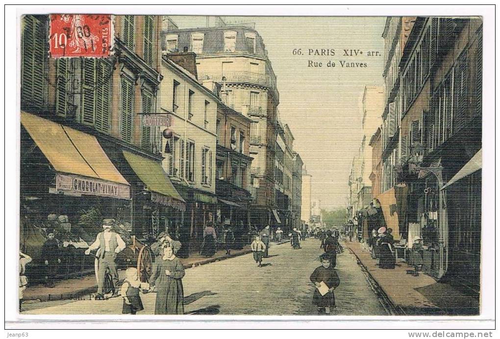 66. PARIS  (XIVe Arr.) Rue De Vanves - Paris (14)