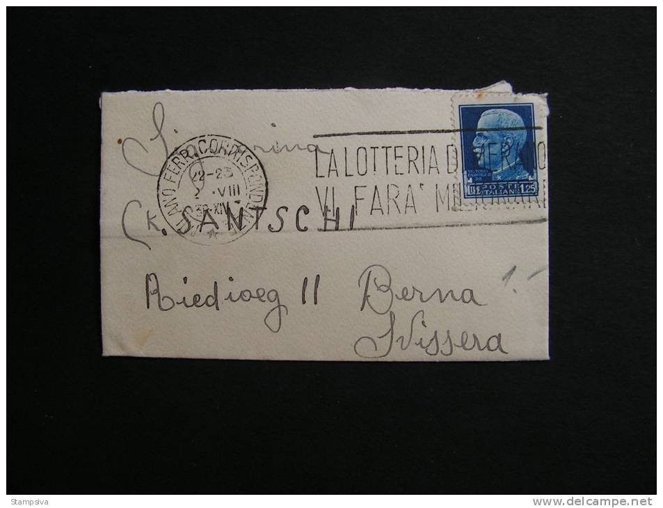 ==  Italy, Cv. 1938 - Stamped Stationery