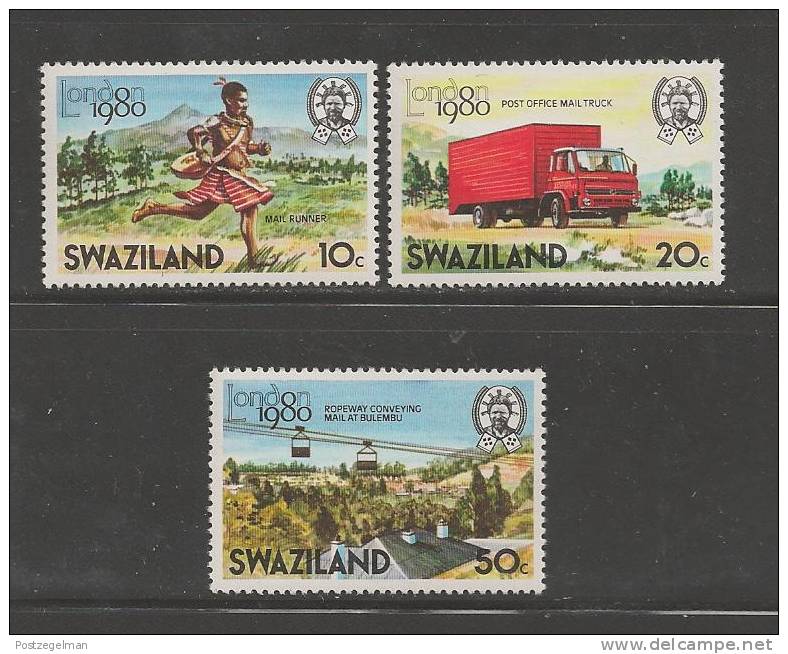 SWAZILAND 1980 MNH Stamp(s) London 1980 354-357 # 6660 3 Values Only (not Complete) - Swaziland (1968-...)