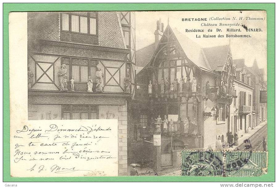 35 DINARD - Résidence Du Dr. Millard - La Maison Des Bonshommes - Dinard