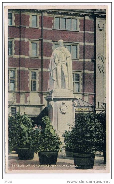 UK1415:    HULL : Statue Of Lord Nunburnholme - Hull