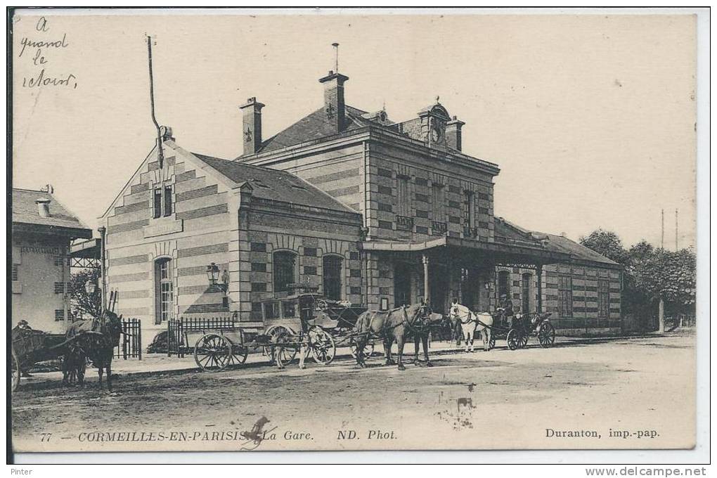 CORMEILLES EN PARISIS - La Gare - Cormeilles En Parisis