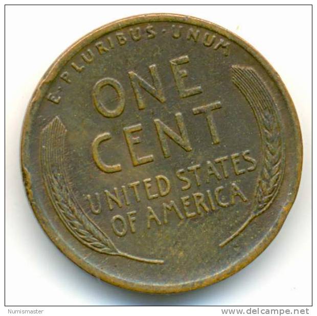 1918 , LINCOLN CENT , UNCLEANED COIN - 1909-1958: Lincoln, Wheat Ears Reverse