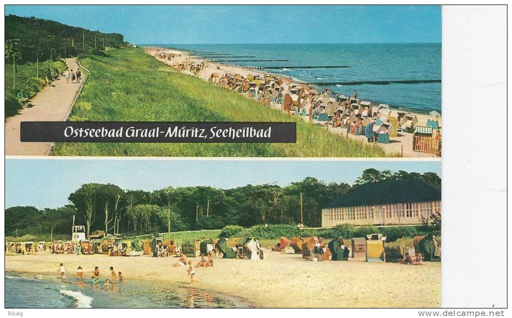 Ostseebad Graal-Muritz, Seeheilbad.  B-938 - Graal-Müritz