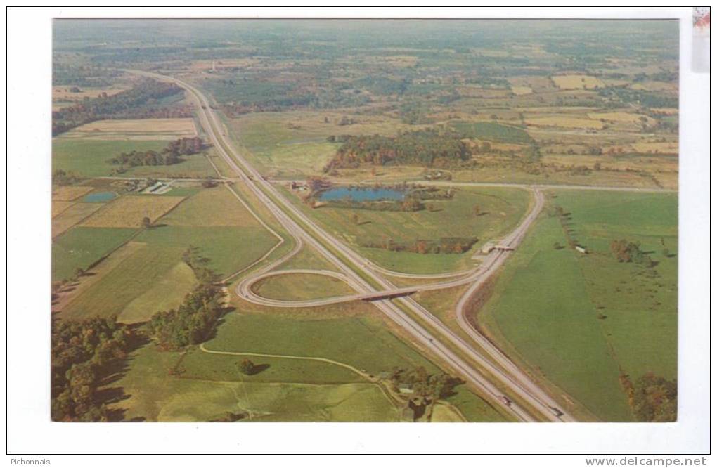 Indiana LA PORTE  Toll Road Highway - Autres & Non Classés
