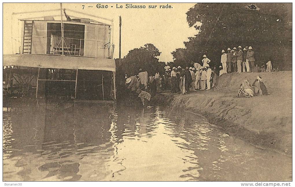 CPA MALI GOA LE SIKASSO Sur La Rade   BATEAU - Mali