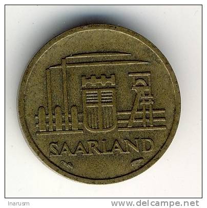 SARRELAND  -  SARRE  @@  10 FRANCS 1954  @@  N1 - Altri & Non Classificati