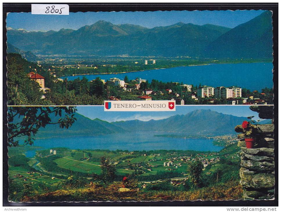 Tenero - Minusio ; Lago Maggiore ; Form. 10 / 15 (8805) - Minusio