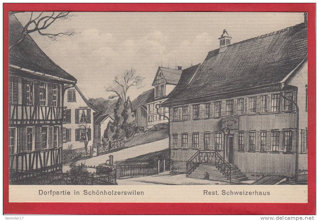 SCHÖNHOLZERSWILEN, RESTAURANT SCHWEIZERHAUS - Sonstige & Ohne Zuordnung